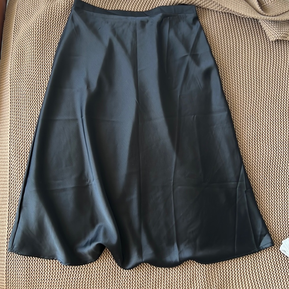 Satin skirt